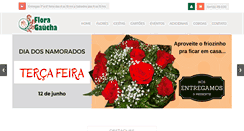 Desktop Screenshot of floragaucha.com.br